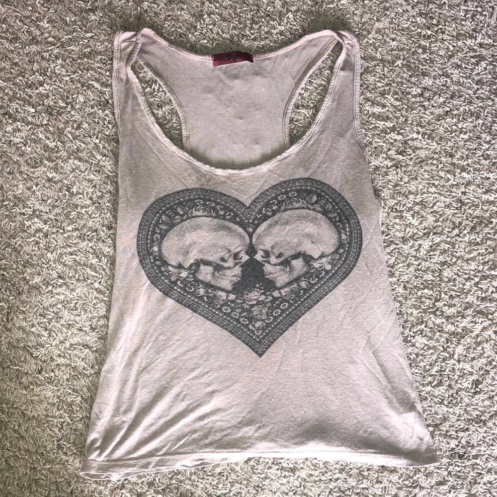 Skull tank top